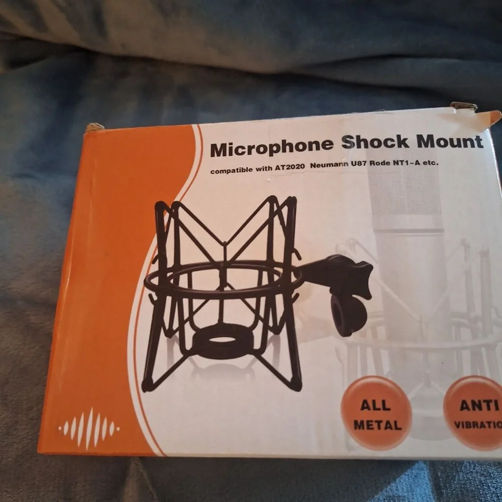 Boseen Microphone Shock Mount Mic Holder - Anti Vibration Spider Shockmount